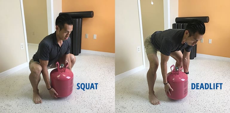 Squat vrs Deadlift