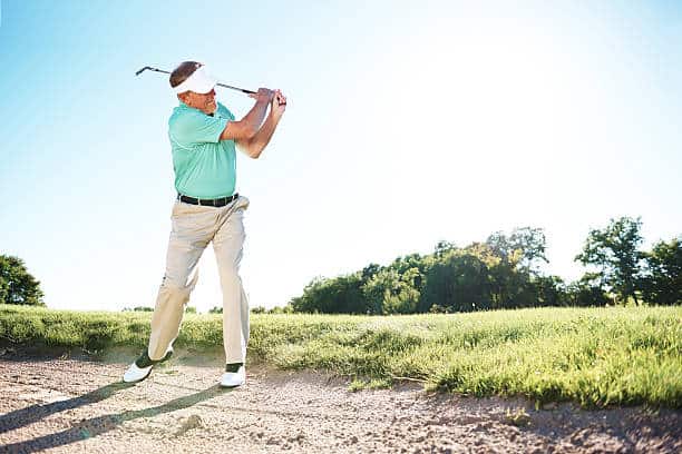 Senior golfer